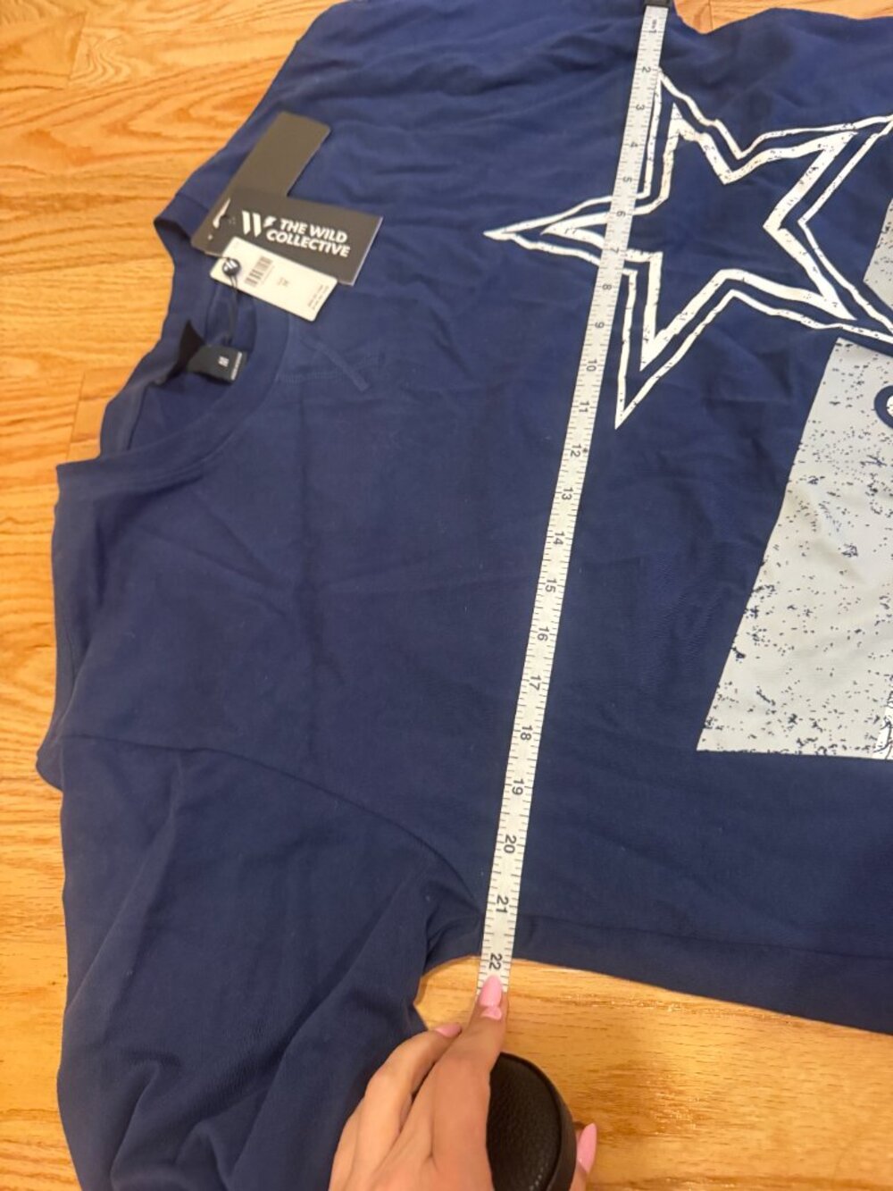 Dallas Cowboys T-Shirt | AnthropologiexThe Wild Collective | Size M | NWT - Picture 5 of 6